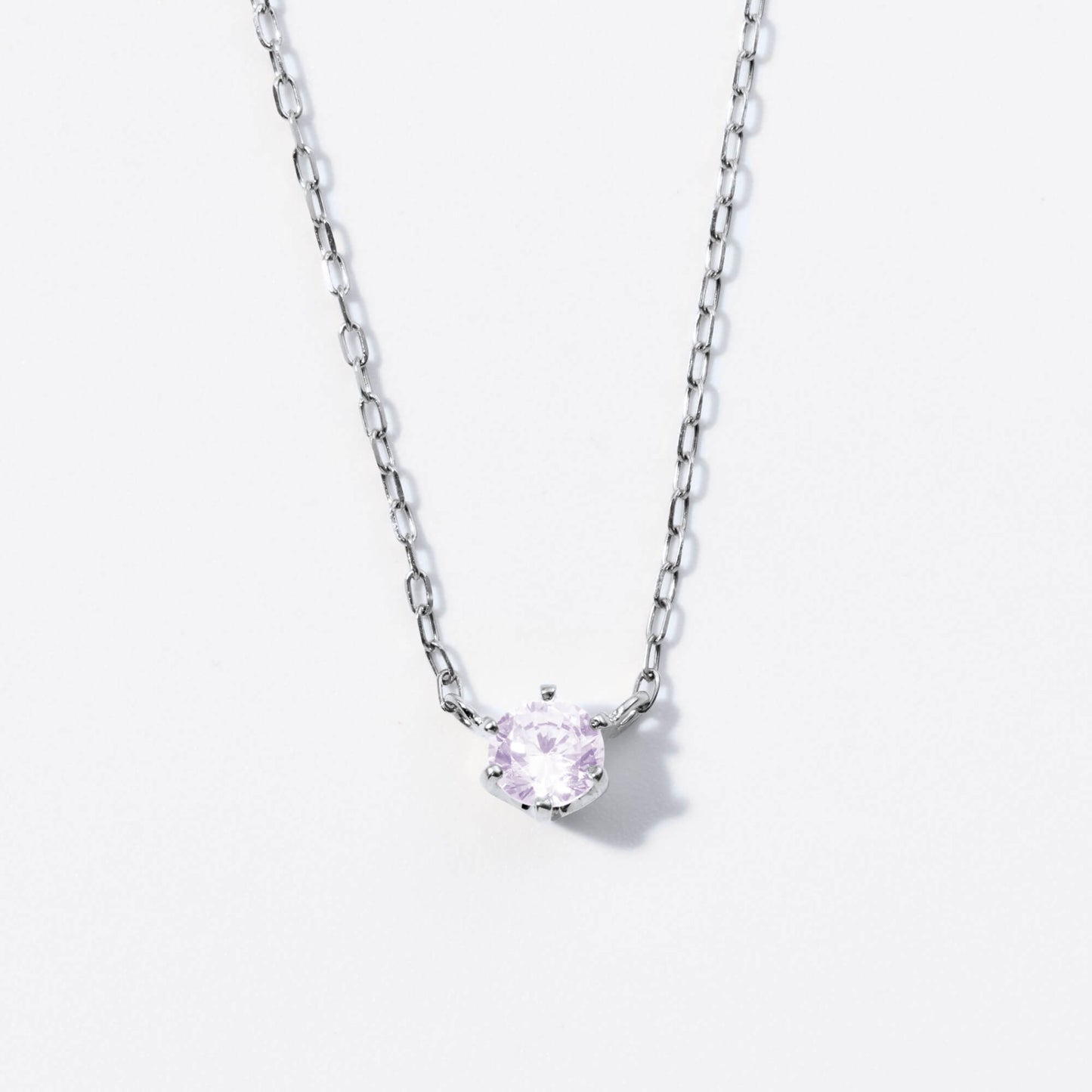 ネックレス/Platinum/誕生石0.1ct.