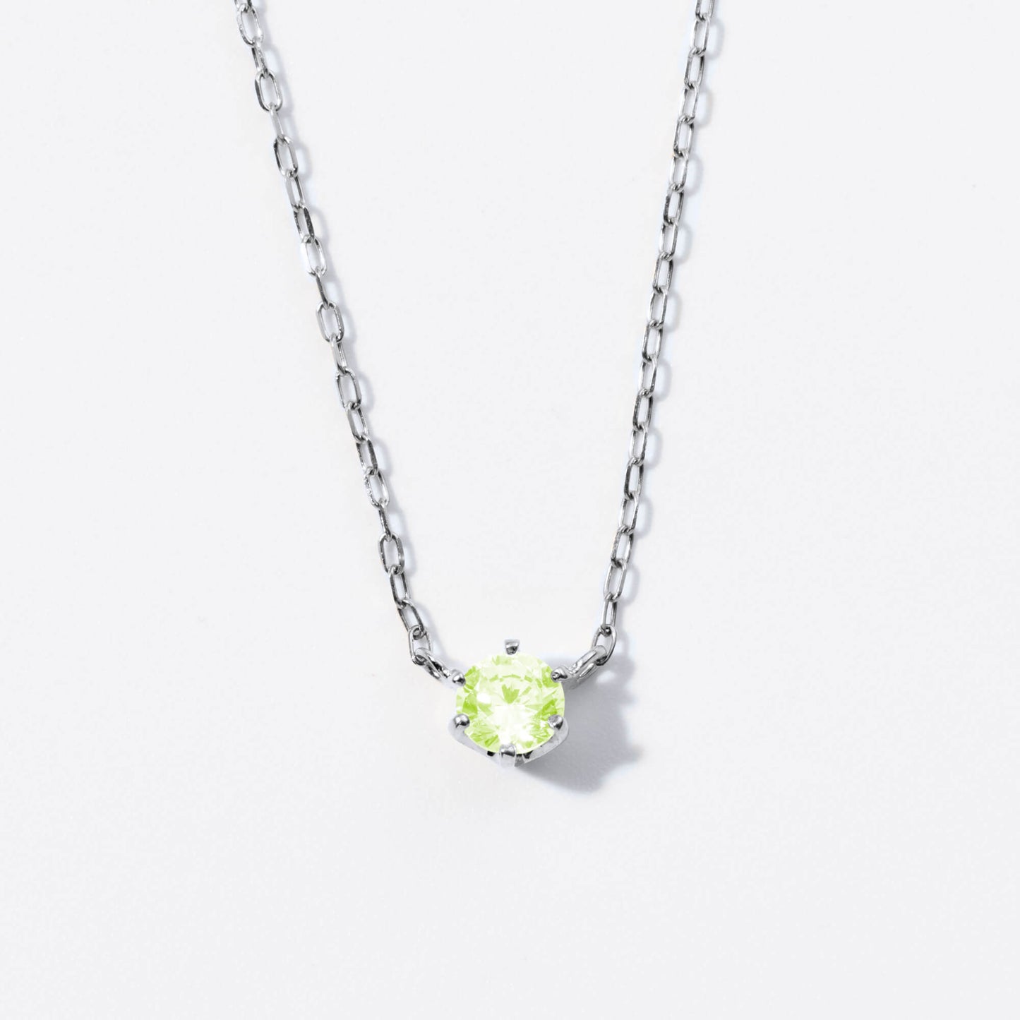 ネックレス/Platinum/誕生石0.1ct.
