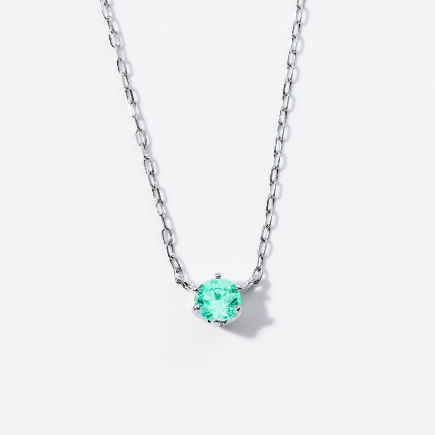 ネックレス/Platinum/誕生石0.1ct.