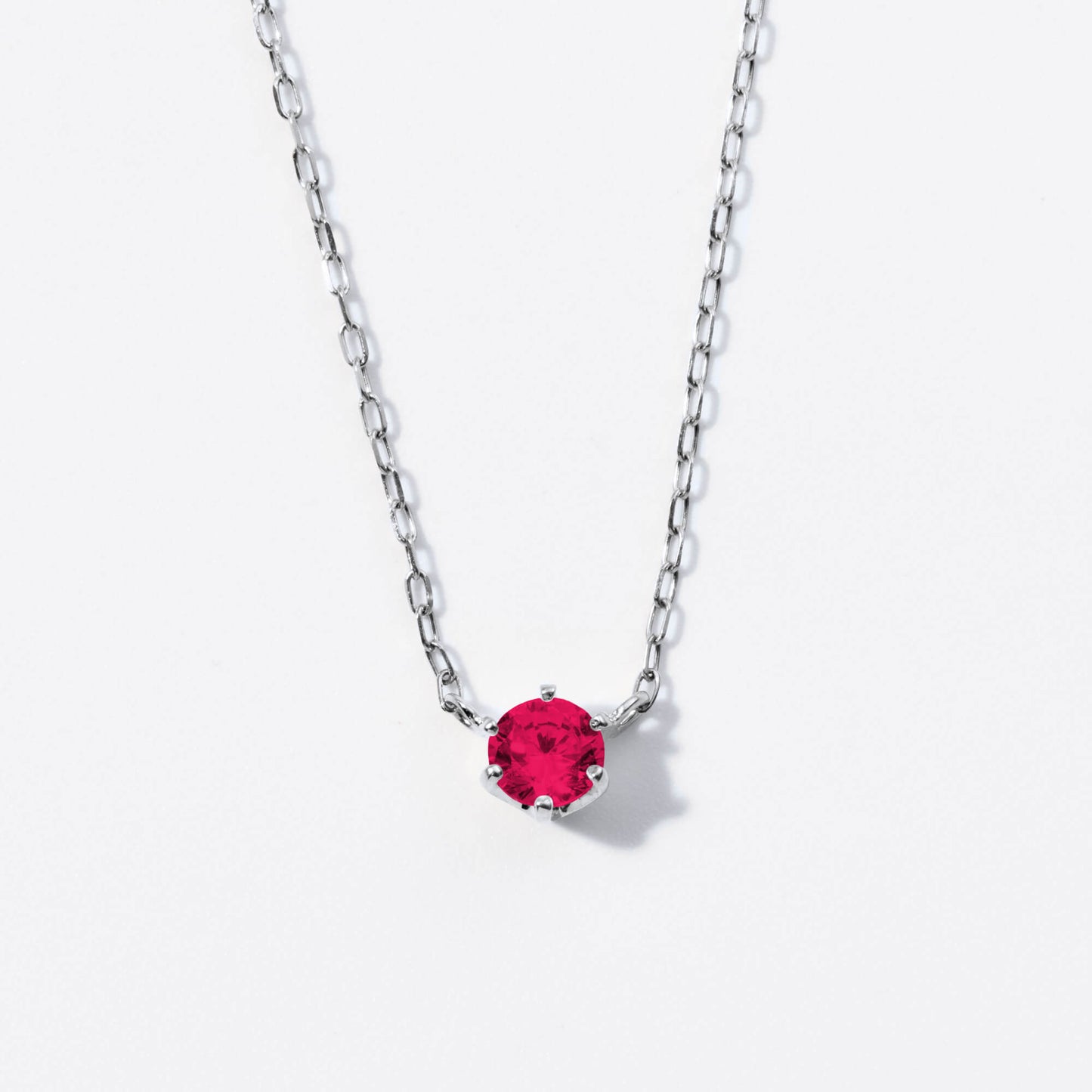 ネックレス/Platinum/誕生石0.1ct.