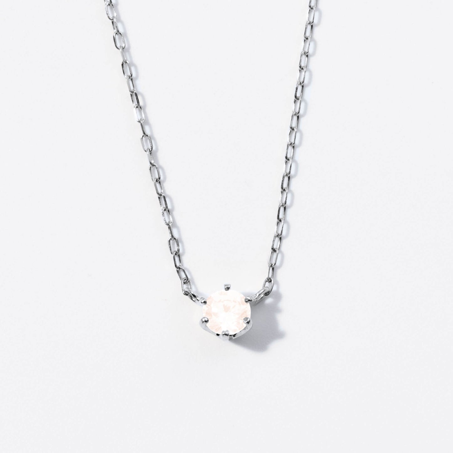 ネックレス/Platinum/誕生石0.1ct.