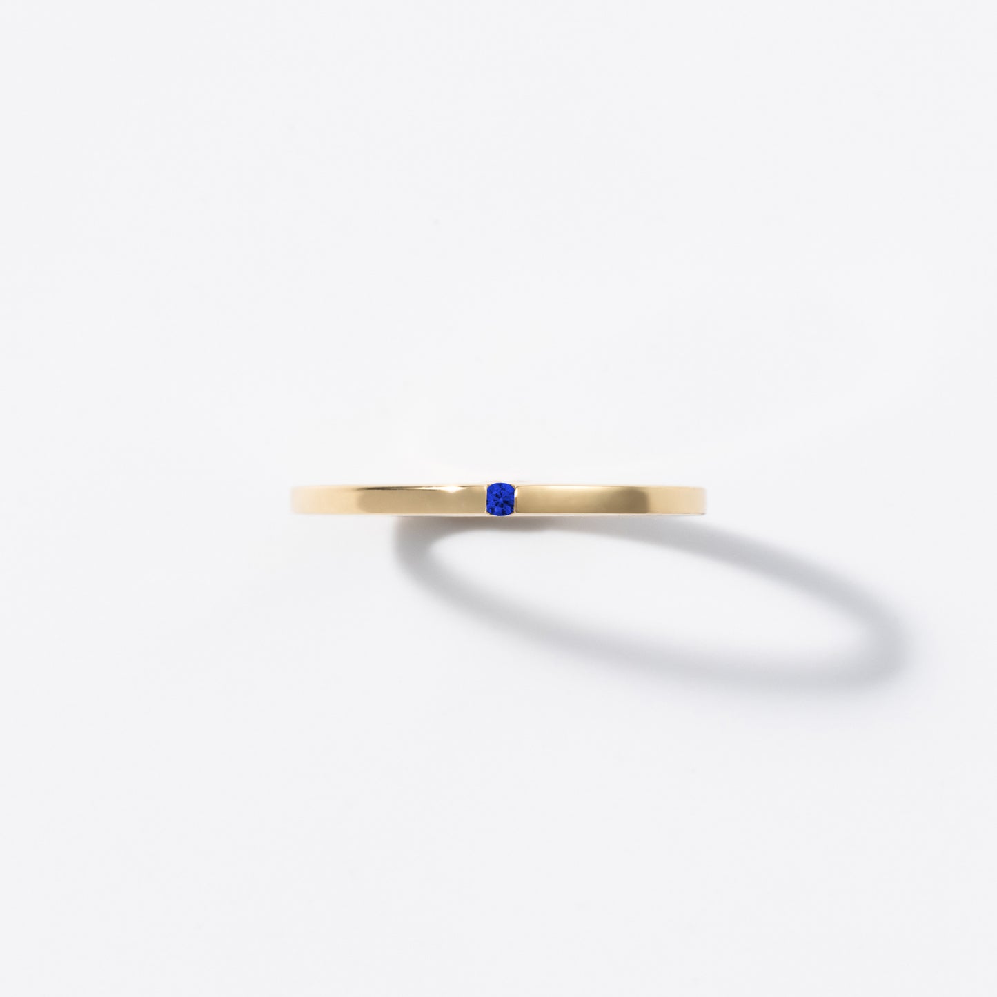Mother Ring(Flat)/18K/Gold/誕生石0.05ct.