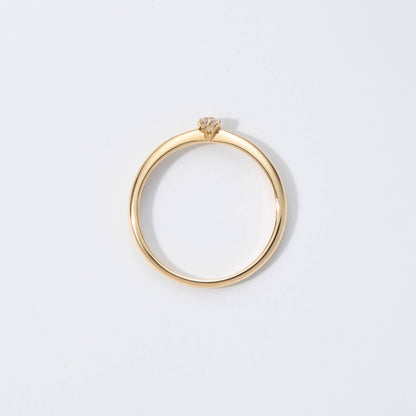 Mother Ring/18K/Gold/誕生石0.1ct.