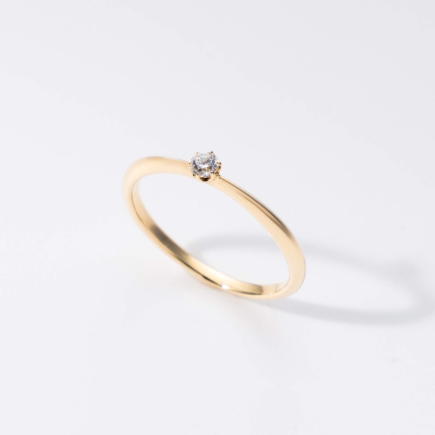 Mother Ring/18K/Gold/誕生石0.1ct.