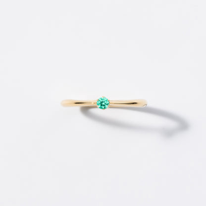 Mother Ring/18K/Gold/誕生石0.1ct.