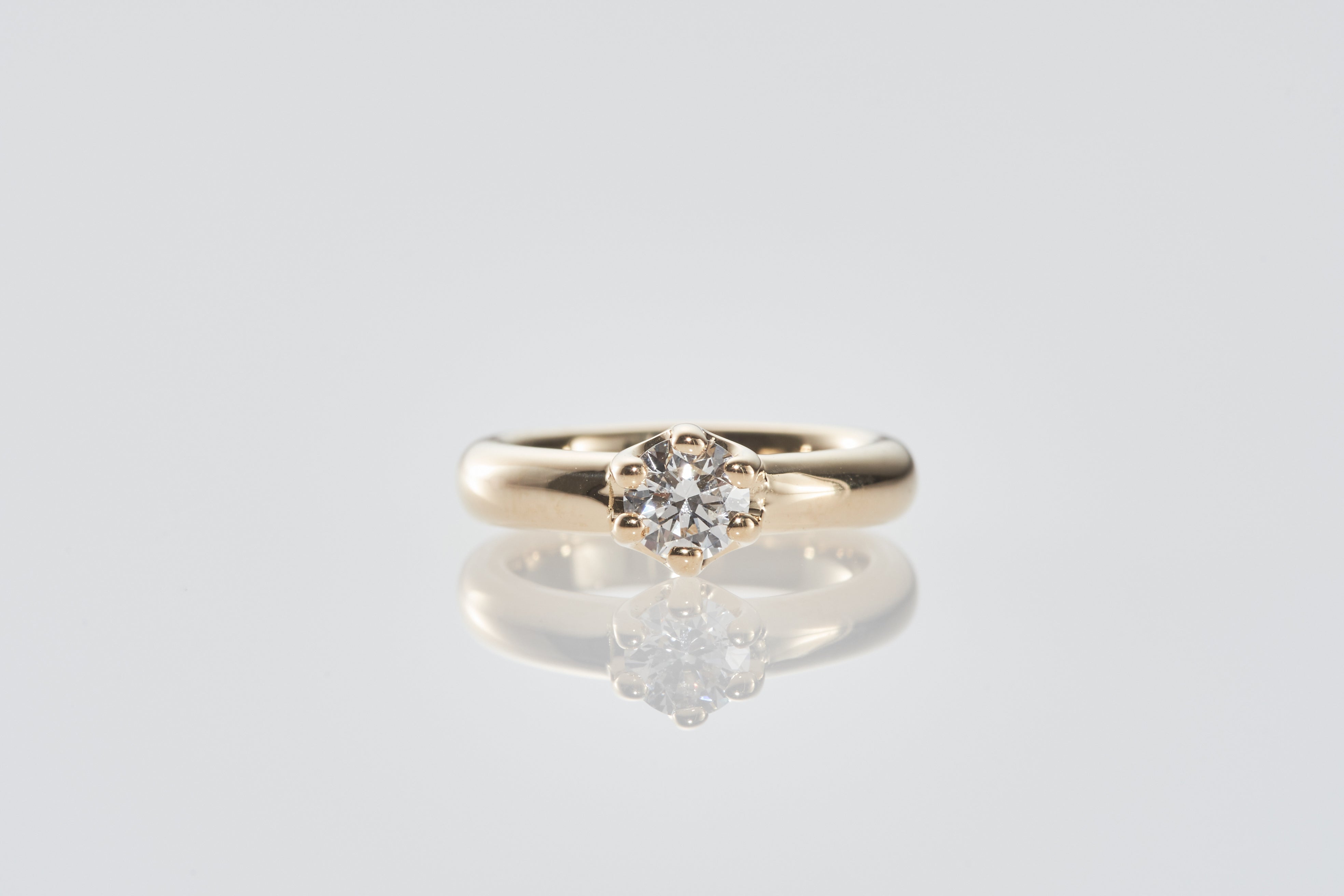 10.Baby Ring[シャトン] 18k/Gold/0.1ct. – Monchaton